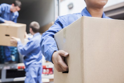 Local man with van service helping with a Maryland apartment move