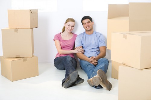 Careful loading of furniture for a Maryland man with van job