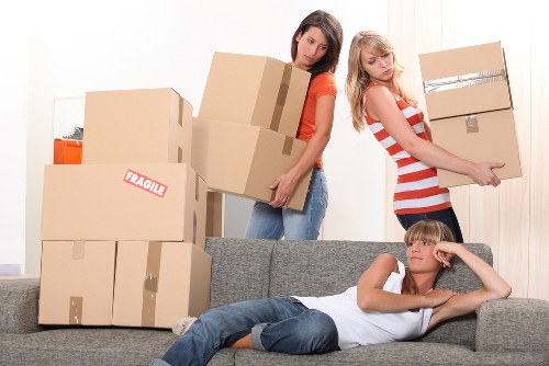 Commercial office move in a Maryland workplace setting