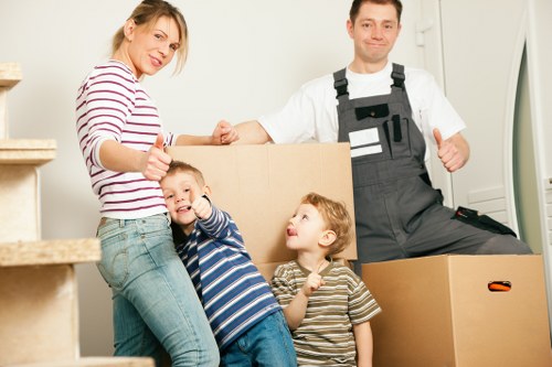Packing and loading supplies for a local move in Maryland